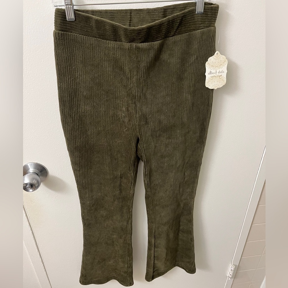 Altar’d State Olive Corduroy Pants